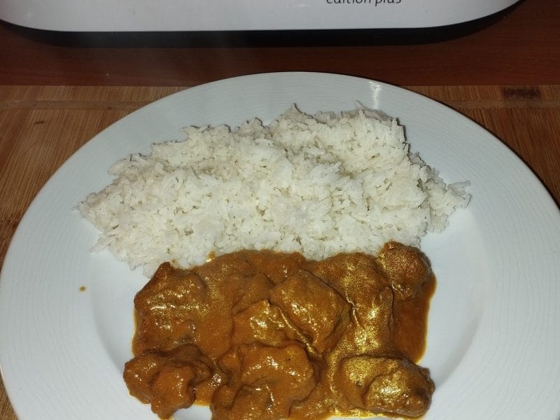 Cliquez pour zoomer ! Curry de boeuf Thermomix par Vanessa