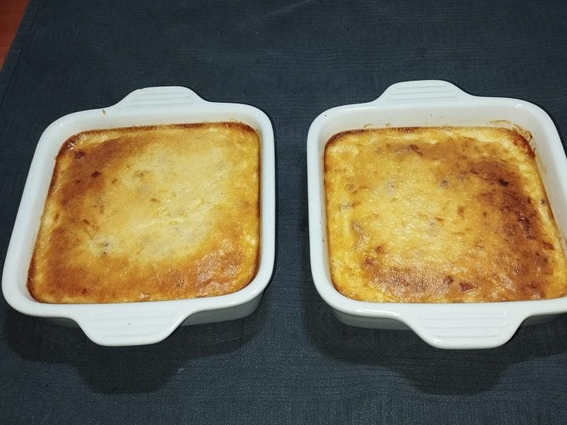 Cliquez pour zoomer ! Clafoutis de poireaux et lardons Thermomix par Vanessa