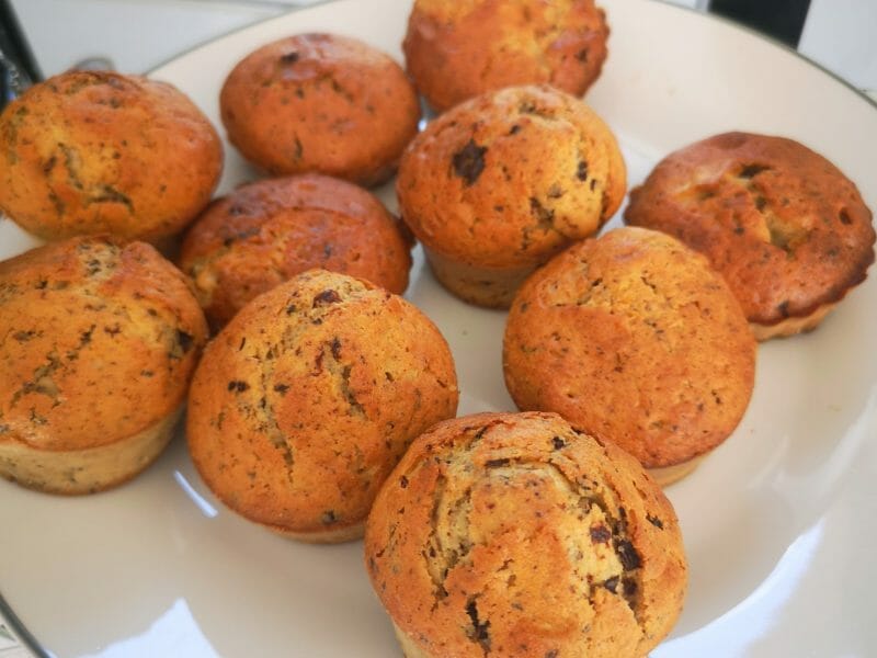 Cliquez pour zoomer ! Muffins aux pépites de chocolat Thermomix par sandra_809