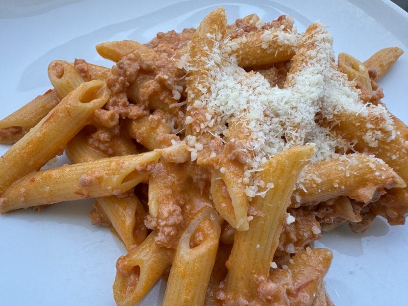 Cliquez pour zoomer ! Penne à la vodka Thermomix par Louis