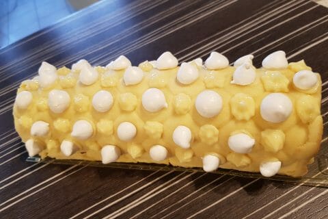 Cliquez pour zoomer ! Bûche au citron meringuée Thermomix par sevtm5