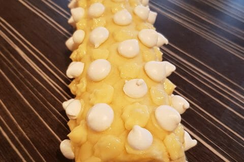 Cliquez pour zoomer ! Bûche au citron meringuée Thermomix par sevtm5