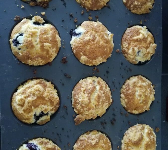 Cliquez pour zoomer ! Muffins aux myrtilles Thermomix par Sabine 31