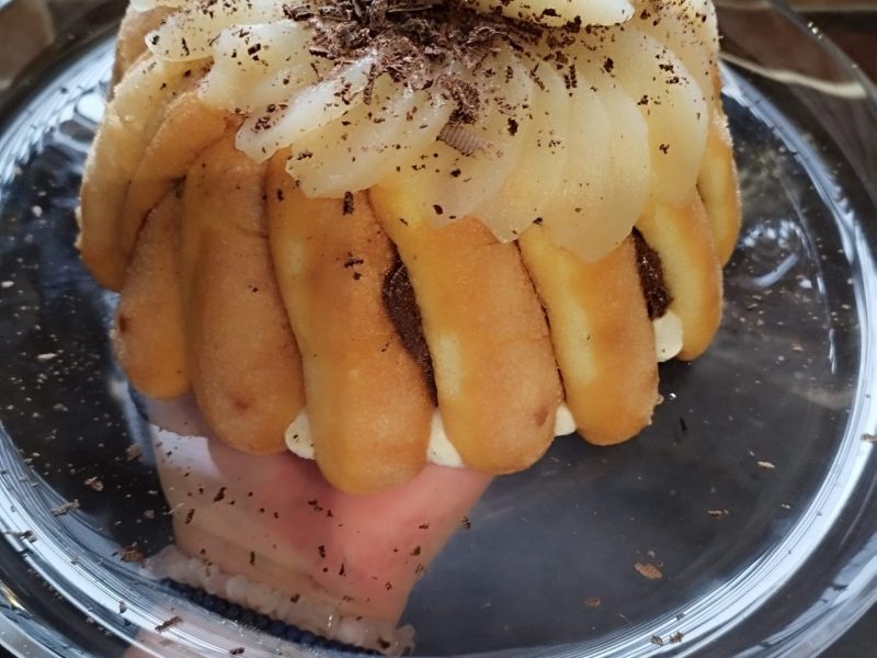 Cliquez pour zoomer ! Charlotte poire chocolat Thermomix par Chrystel31