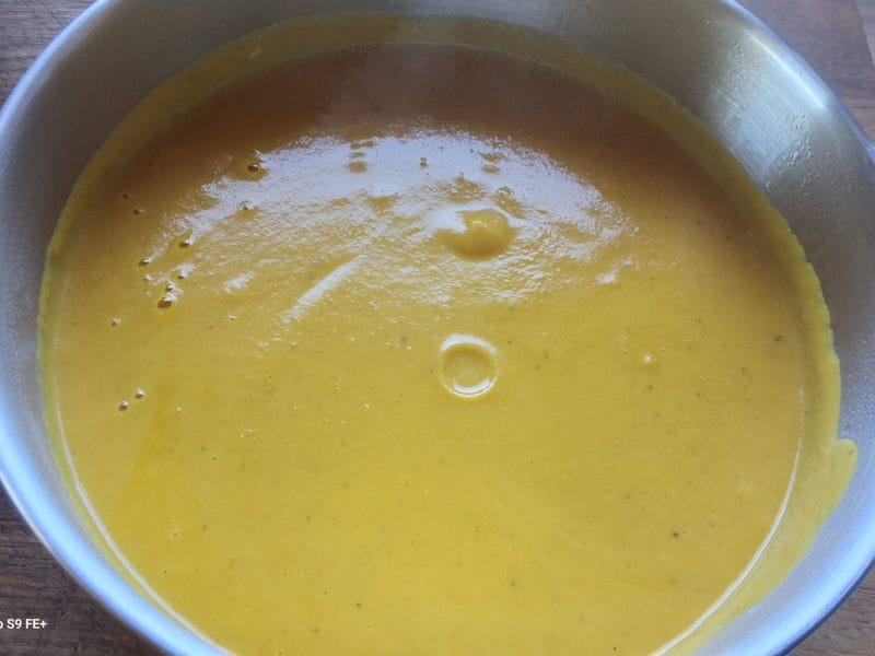 Cliquez pour zoomer ! Velouté carottes et pommes, au lait de coco Thermomix par muriel_202