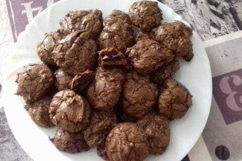 Cliquez pour zoomer ! Cookies brownies au Thermomix