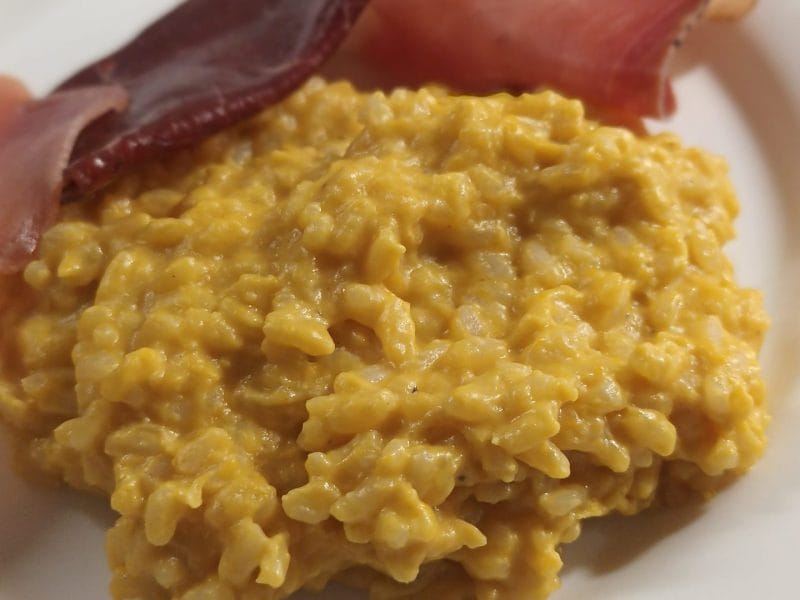 Cliquez pour zoomer ! Risotto butternut et chèvre frais Thermomix par Hartemize