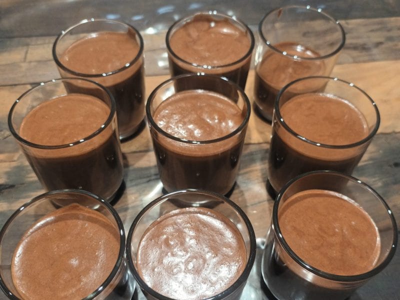 Cliquez pour zoomer ! Mousse au chocolat au jus de pois chiche Thermomix par Hartemize