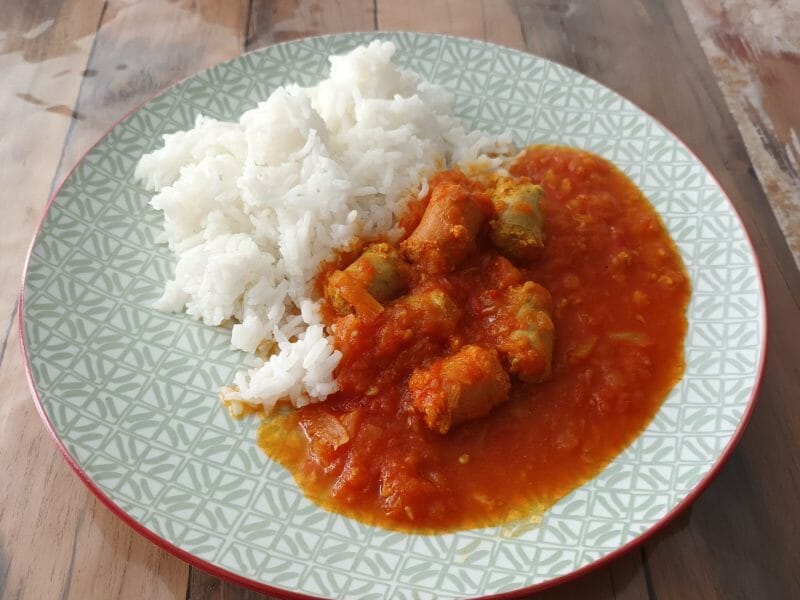 Cliquez pour zoomer ! Rougail saucisse Thermomix par Hartemize