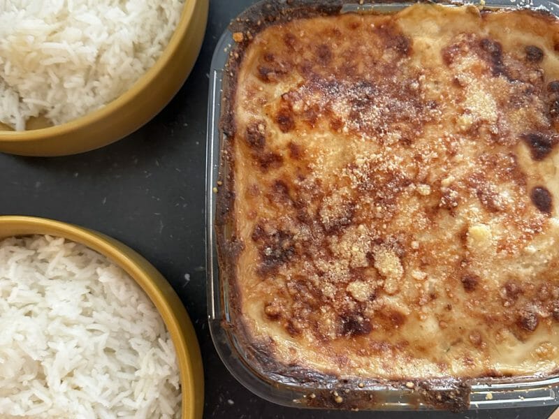 Cliquez pour zoomer ! Poulet à la crème et aux oignons Thermomix par Elise et Maxence