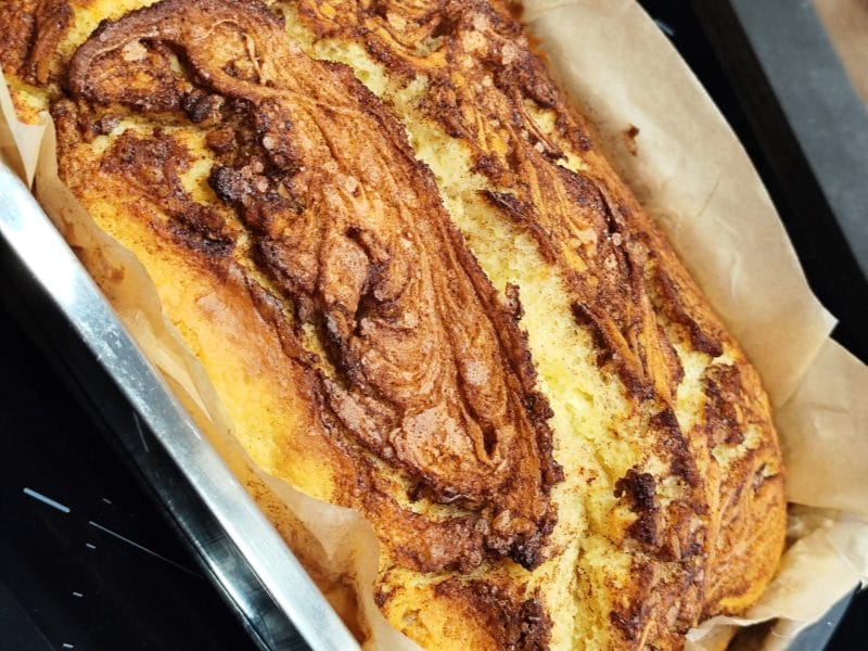 Cliquez pour zoomer ! Gâteau brioché façon cinnamon rolls Thermomix par melou_alxzh