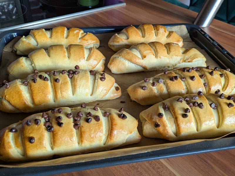 Cliquez pour zoomer ! Briochettes à la crème pâtissière Thermomix par jennifer68510