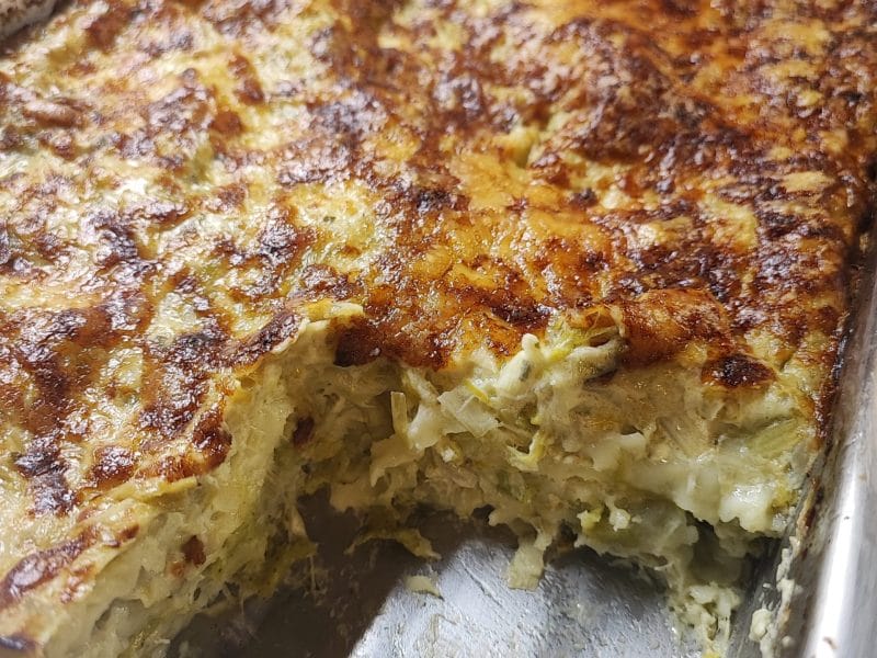 Cliquez pour zoomer ! Gratin de ravioles aux poireaux Thermomix par danypou