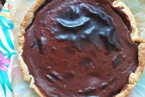 Cliquez pour zoomer ! Flan pâtissier au chocolat Thermomix par GuyzmoPoopy