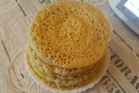 Cliquez pour zoomer ! Baghrir (crêpes mille trous) Thermomix par Nono71230