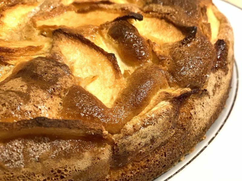 Cliquez pour zoomer ! Gâteau aux pommes et mascarpone Thermomix par fofil
