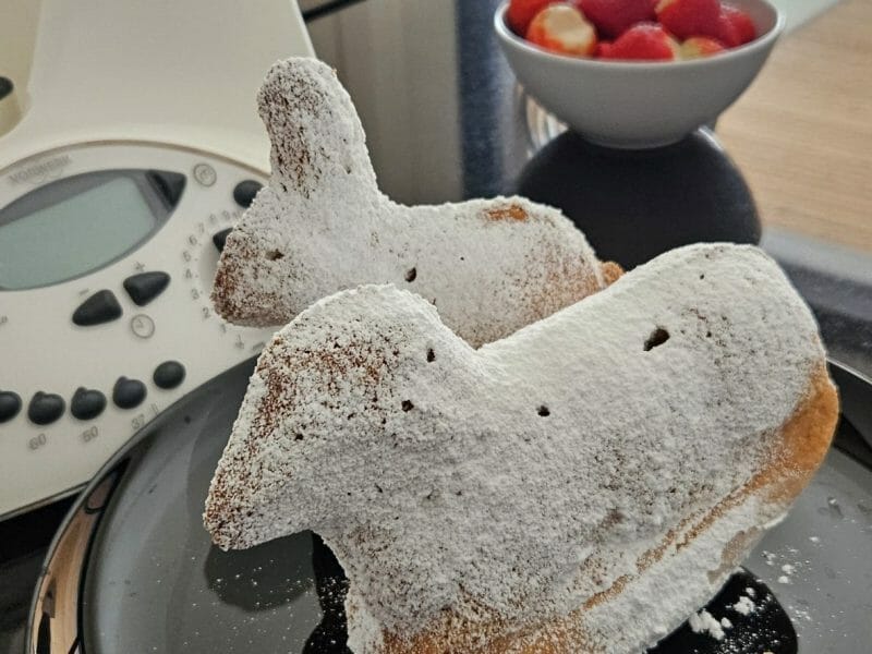 Cliquez pour zoomer ! Lamala (agneau de Pâques) Thermomix par fofile