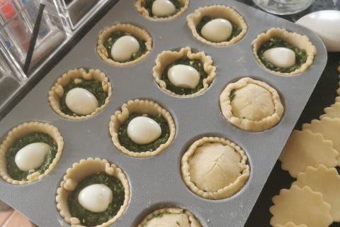 Cliquez pour zoomer ! Mini tourtes aux épinards Thermomix par isolabella67