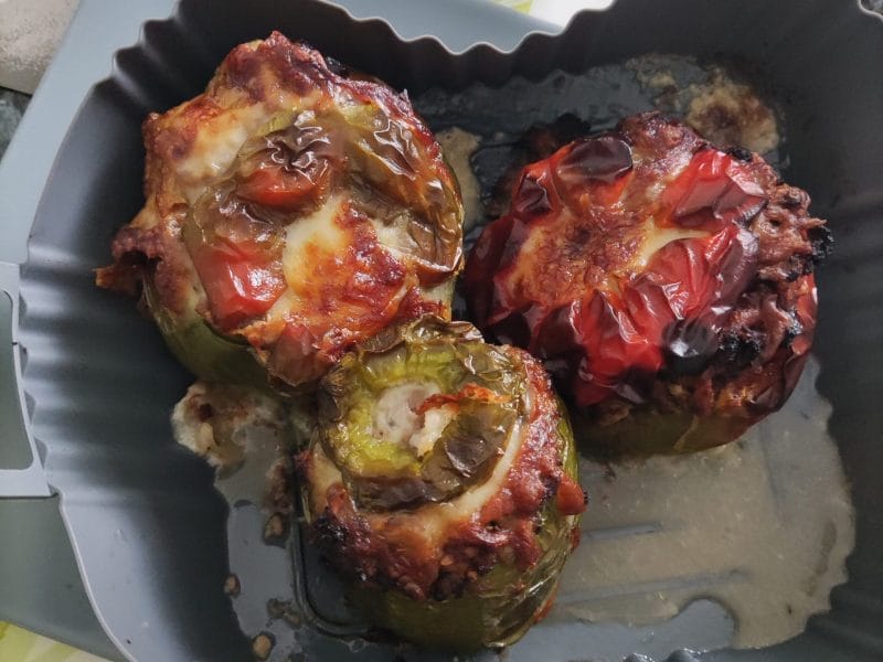 Cliquez pour zoomer ! Rocoto Relleno – Poivrons farcis à la Péruvienne Thermomix par kiwif