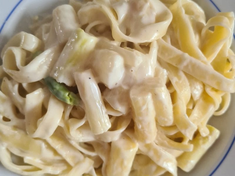 Cliquez pour zoomer ! Tagliatelles aux asperges vertes Thermomix par line_brn