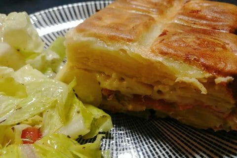 Cliquez pour zoomer ! Gâteau invisible raclette Thermomix par caroline_877