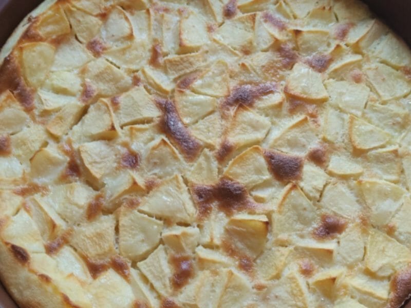 Cliquez pour zoomer ! Clafoutis au lait concentré non sucré Thermomix par delphine_723