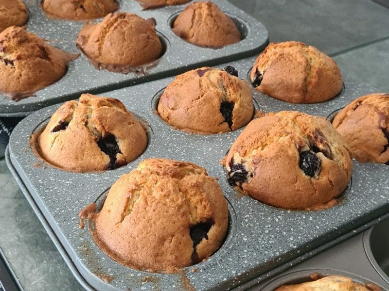 Cliquez pour zoomer ! Muffins aux myrtilles Thermomix par samantha_114
