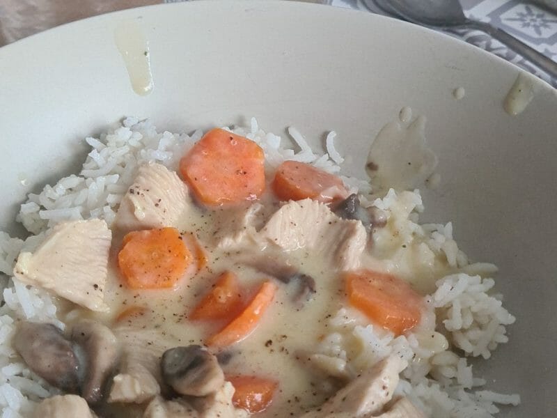 Cliquez pour zoomer ! Blanquette de poulet Thermomix par samantha_114