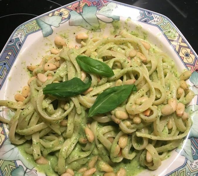 Cliquez pour zoomer ! Farfalle à la crème de courgettes Thermomix par Vals