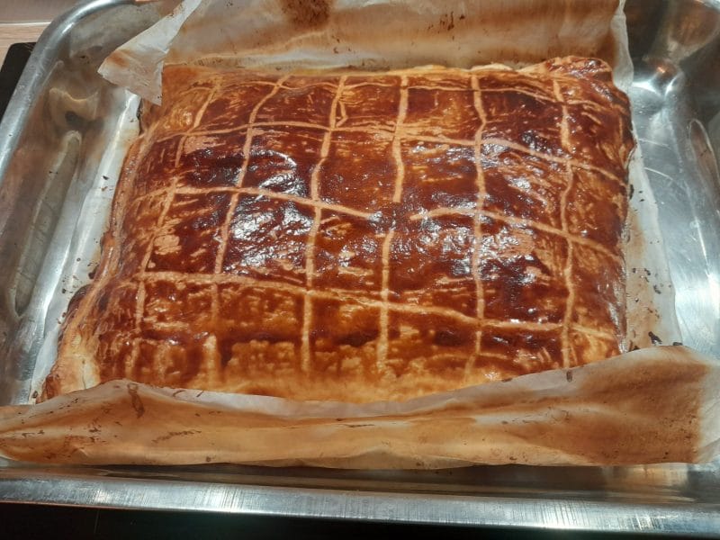 Cliquez pour zoomer ! Tourte au poulet et aux champignons Thermomix par kade26