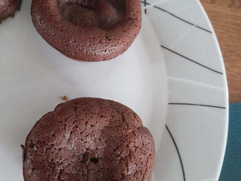 Cliquez pour zoomer ! Moelleux au chocolat cœur fondant Thermomix par kade26