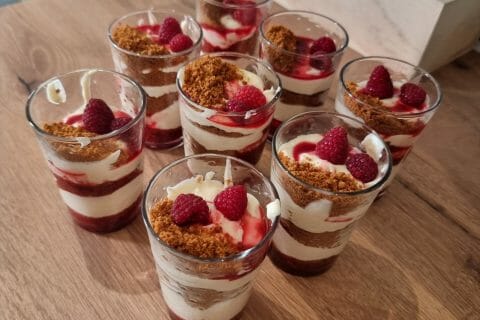 Cliquez pour zoomer ! Tiramisu aux framboises et spéculoos Thermomix par aurelia_129