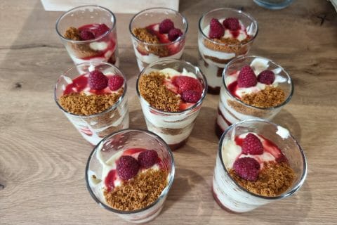 Cliquez pour zoomer ! Tiramisu aux framboises et spéculoos Thermomix par aurelia_129