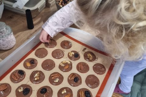 Cliquez pour zoomer ! Mendiants au chocolat Thermomix par aurelia_129