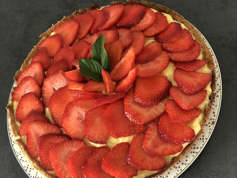 Cliquez pour zoomer ! Tarte aux fraises Thermomix par karen_2702