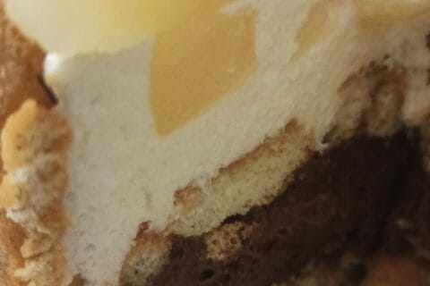 Cliquez pour zoomer ! Charlotte poire chocolat Thermomix par thermonator