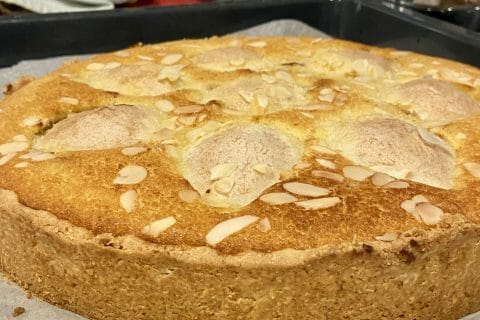 Cliquez pour zoomer ! Tarte aux poires sur lit de chocolat Thermomix par Corscia