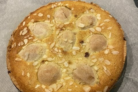 Cliquez pour zoomer ! Tarte aux poires sur lit de chocolat Thermomix par Corscia