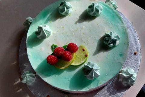 Cliquez pour zoomer ! Bavarois Mojito Thermomix par choukr29