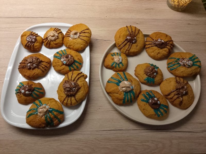 Cliquez pour zoomer ! Spider cookies – cookies araignées Thermomix par Cece 1669