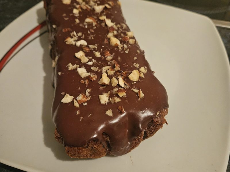 Cliquez pour zoomer ! Cake chocolat noisettes fondant Thermomix par sab1621