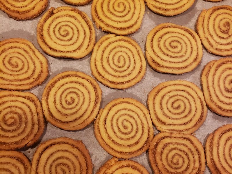 Cliquez pour zoomer ! Spirales amande et cannelle Thermomix par ladygana