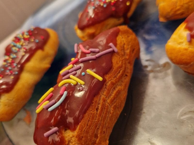 Cliquez pour zoomer ! Éclairs au chocolat Thermomix par lolo65300