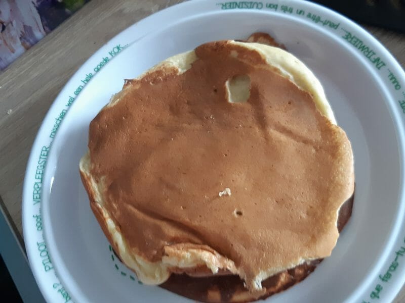 Cliquez pour zoomer ! Pancakes à la banane Thermomix par Clairette de die