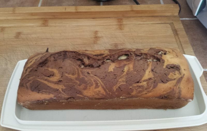 Cliquez pour zoomer ! Marbré au chocolat Thermomix par tataliege