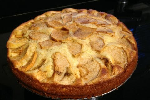 Cliquez pour zoomer ! Gâteau aux pommes et mascarpone au Thermomix