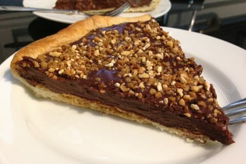 Cliquez pour zoomer ! Tarte tout chocolat au Thermomix