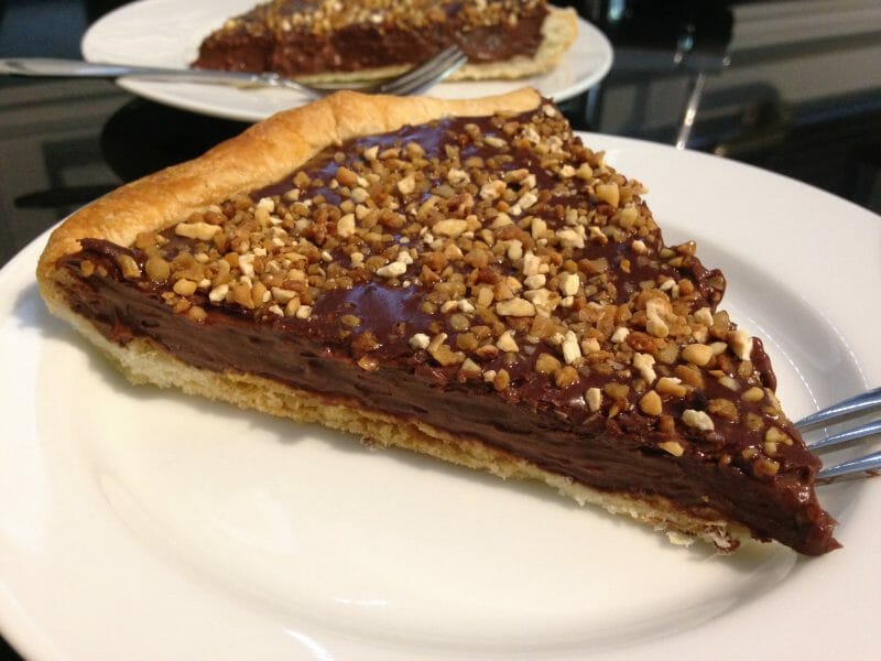 Cliquez pour zoomer ! Tarte tout chocolat Thermomix par Olena