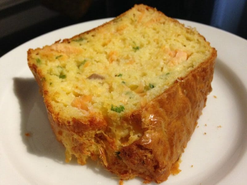 Cliquez pour zoomer ! Cake au saumon Thermomix par Olena