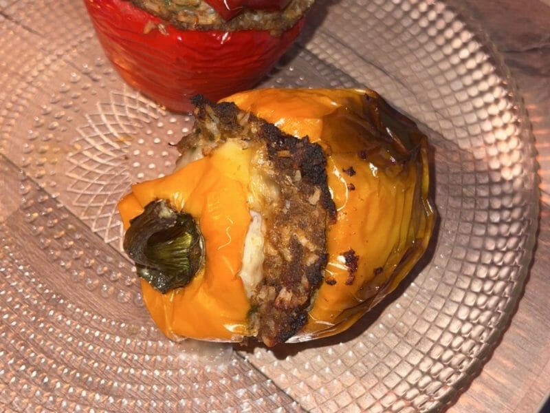 Cliquez pour zoomer ! Rocoto Relleno – Poivrons farcis à la Péruvienne Thermomix par inesahmedammar